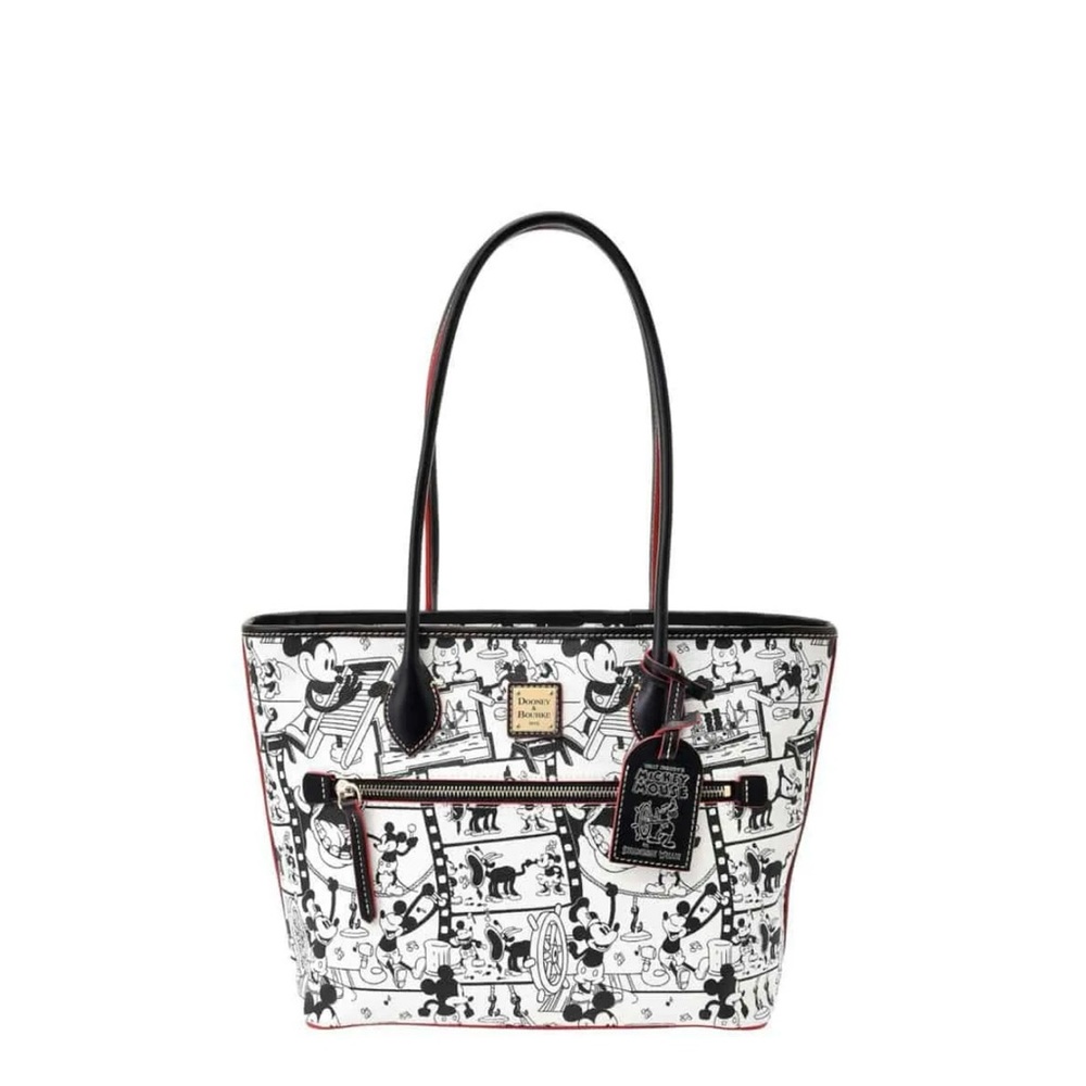 NWT DISNEY STEAMBOAT WILLIE TOTE BY DOONEY & BOURKE